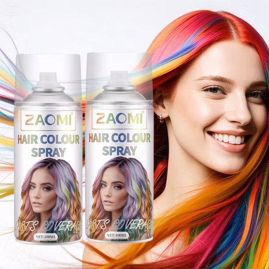 Das fabrikgroße Farb-Haarfärbespray